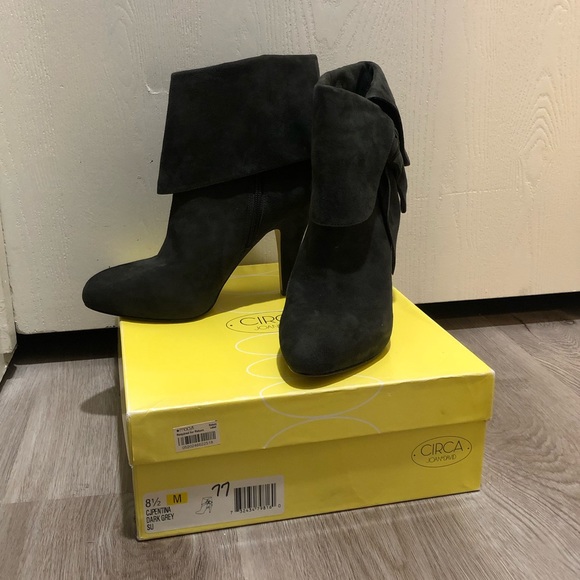 Grey ankle boots - Picture 2 of 8